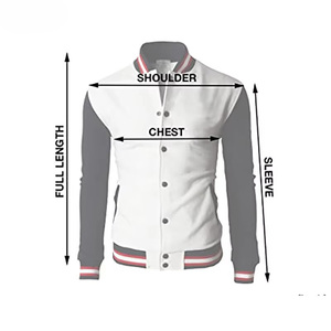 เสื้อแจ็คเก็ตวาร์ซิตี้สีเทาขาวสำหรับผู้ชาย กระดุมหน้า สีพื้น สวมใส่สบายๆ สำหรับฤดูใบไม้ร่วง ทรงปกติ ปกคอพับ ผ้าโพลีเอสเตอร์ผสมฝ้าย - Product Image 5