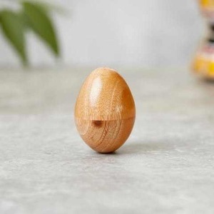 Huevos de madera naturales hechos a mano para decoración de Pascua, pintura DIY, al por mayor, de madiha art and crafts - Product Image 1