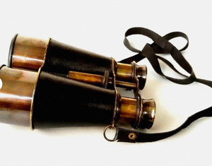 Vintage Nautical Wood Binoculars Handmade Decorative Telescope ALI DECORATOR Promotional Gift Set for Home Decor Gifting - Product Image 3