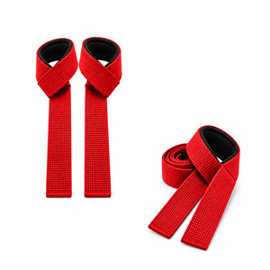 Sangles de levage durables pour hommes, support de poignet personnalisé, musculation, fitness, entraînement de force, fabricant, fournisseur, OEM, export - Product Image 4