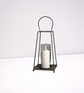 Rustic Standard Handmade Portable Durable Classic Metal &Glass Candle <b>Lantern</b> With <b>Gold</b> Finished Candle <b>Lantern</b> for Home - Product Image 6