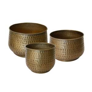 Jardinière décorative en métal pour salon, chambre et balcon, au design minimaliste et finition durable - Product Image 1