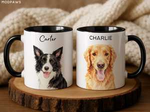 Personalized White Ceramic <b>Mug</b> Hand Grip Full Color Sublimation Printing Custom Photo/Name/Quote/Logo Gift <b>Box</b> Packaging - Product Image 5