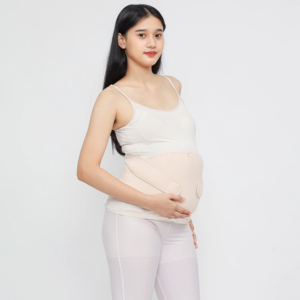 Ceinture de grossesse indonésienne supérieure pour femmes, douce, respirante, lavable, réglable, bande de soutien ventral pour la maternité, soins post-partum - Product Image 1