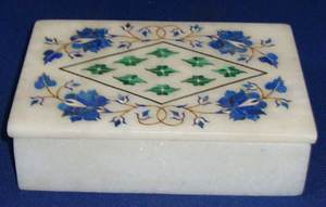 Boîtes à bijoux en marbre blanc de forme octogonale, 100% pur, de qualité supérieure, faites à la main, pour cadeaux d'affaires et décoration intérieure, fournisseur - Product Image 6