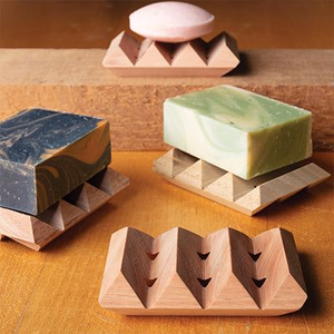 Porte-savon rond en bambou 2026, support à savon en bois, plateau de drainage anti-moisissure pour salle de bain, accessoires de salle de bain - Product Image 2