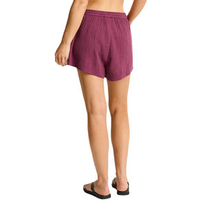 Short de plage pour femme Solid Trader, qualité professionnelle, résistant aux intempéries, hydrofuge, séchage rapide, léger, avec cordon élastique - Product Image 5