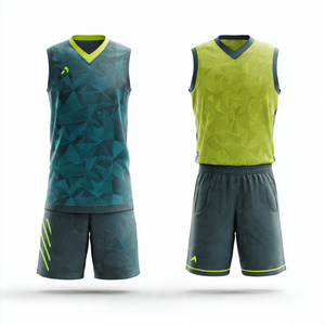 Ensemble de maillot et short de netball pour l'entraînement, vêtements de sport, 100% polyester, tenue de netball pour homme, uniforme de football sans manches - Product Image 4