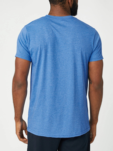 Camiseta Unisex Gris de Cuello Redondo y Manga Corta, Corte Regular, Color Sólido, Informal, Tejido Ecológico, Secado Rápido, para Todas las Temporadas, 100% Algodón - Product Image 5