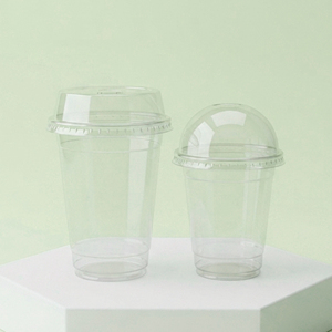 Wholesale PET <b>Cup</b> Disposable <b>Plastic</b> <b>Cups</b> With Lids Cold <b>Drink</b> Beverages 16oz 22oz for Coffee Tea Smoothie Juice - Product Image 1