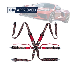 Ultra Thin Webbing Racing <b>Harness</b> TBRACING SPORT PLUS 5 FIA 8853 2016 6 Point Custom Logo Color OEM ODM Brand Wholesale Factory - Product Image 1