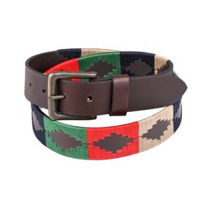 Ceinture Polo en Cuir Véritable Haut de Gamme Faite à la Main, Ceinture en Cuir de Vachette Tressé Robuste Unisexe, Sacs et Étuis LPB-0015 - Product Image 5