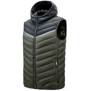 Blouson d'hiver pour homme 2025, en toile, col montant, logo personnalisable sur le devant, design et logo personnalisables, style streetwear, rembourrage en coton - Product Image 3