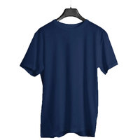T-shirt Homme Personnalisable Luxe Hip Hop en Coton Lourd Tricoté 100% Écologique Coupe Ample Épaules Tombantes Séchage Rapide Imprimé