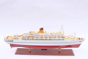 งานแฮนด์เมด M.S. แบบจำลองเรือเดินสมุทรไม้ Epomeo - เรือจำลองขนาดเท่าของจริงสำหรับตกแต่งบ้านและสำนักงาน - Product Image 4