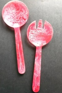 Resin Serving Spoon Decorative Design Food Grade Serving Utensil for Everyday Kitchen Dining and <b>Buffet</b> Events - Product Image 6