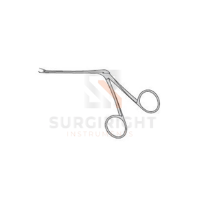 Pinces manuelles standard finition satinée 75 mm en acier inoxydable allemand, instrument microchirurgical ORL CE ISO MOL Blush Surgical - Product Image 2