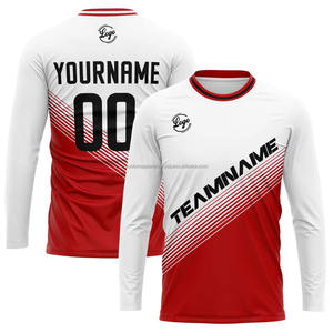 Camisetas Personalizadas de Manga Larga a Precios Accesibles, Ropa Sublimada con Impresión Personalizada, Pedidos al por Mayor para Hombres y Mujeres - Product Image 1