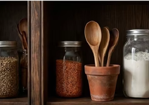 Louche à soupe en bois artisanale, durable, créative, légère, écologique, classique, à long manche, cuillère de service en bois naturel pour la cuisine - Product Image 4