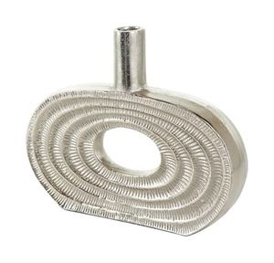 Florero de Aluminio Premium Diseñado con una Forma Elegante para Arreglos Florales Contemporáneos - Product Image 6
