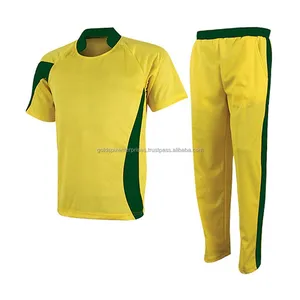 定制新最新设计运动服板球比赛制服趋势印度板球俱乐部球队制服