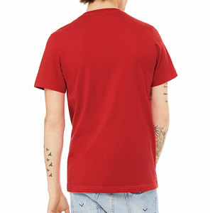 เสื้อยืดคอกว้างทรงวี แขนสั้น ผ้าฝ้าย 100% สำหรับผู้ชาย จาก Clush Industries แห้งเร็ว ระบายอากาศได้ดี มีไซส์ S-2XL - Product Image 5