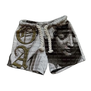 Shorts de algodón personalizados para hombre, transpirables, informales, estilo streetwear, de alta calidad, moda de verano, al por mayor - Product Image 1