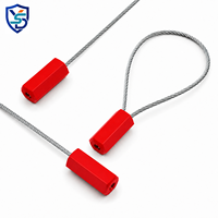 Sello de Seguridad con Cable de Acero Recubierto de Plástico YSD para Contenedores de Carga