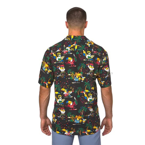 เสื้อฮาวายแบบติดกระดุม ยูนิเซ็กซ์ ผ้าเรยอน 100% ปี 2026 แขนสั้น มีกระเป๋าหน้า มีทุกขนาด - Product Image 5