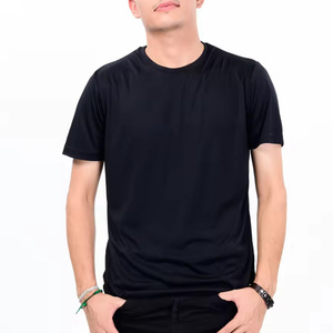 Camiseta informal de estilo urbano para hombre, al por mayor, de gran tamaño, ropa para hombre, entrega rápida de fábrica, en stock. - Product Image 3
