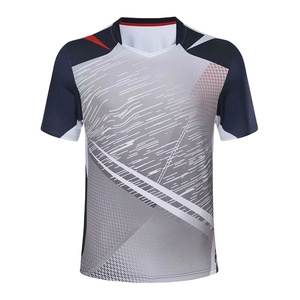 Nouveaux maillots de badminton pour enfants, séchage rapide, écologiques, pour le sport et l'entraînement, avec logo frontal - Product Image 1