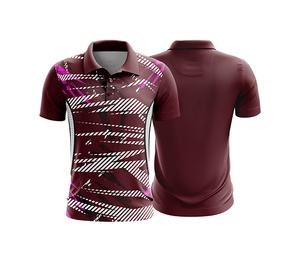 Camiseta Polo Sublimada de Alto Rendimiento Personalizada de Fábrica, Diseño Personalizado, Fabricante OEM para Hombres, Mujeres y Jóvenes, Secado Rápido, Estilo Deportivo - Product Image 3