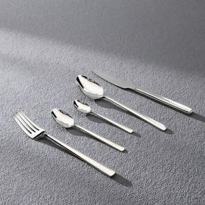 Ensemble de couverts en acier inoxydable de haute qualité |   Couverts confortables pour les repas quotidiens - Product Image 3