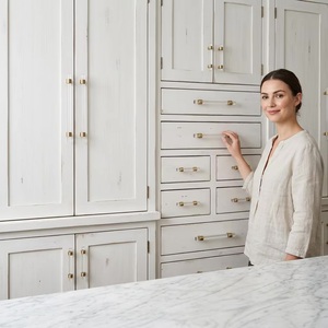 Ba Acrylic <b>T</b>-<b>Bar</b> Adjustable Multi-Function Contemporary Furniture Cabinet <b>Handle</b> Set Easy Installation for Bedroom Dresser - Product Image 3