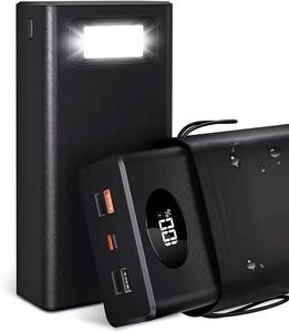 NOUVEAU BATTERIE AUTHENTIQUE 50000mAh, chargeur portable, charge rapide 22.5W, lumière LED - 5 sorties, 2 entrées, lampe torche - Product Image 2