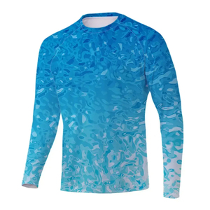Camisetas de Pesca Personalizadas para Adultos, Protección Solar UPF 50, Secado Rápido, Transpirables, Ropa Deportiva OEM al por Mayor - Product Image 1
