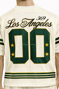 Camiseta Deportiva Oversize de Fútbol Americano en Cuero Sintético Negro con Estampado Personalizado Blanco, Manga Corta, Estilo Urbano y Inspiración Moto - Product Image 6