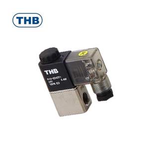 Vanne solénoïde pneumatique en alliage d'aluminium THB 1/4" 2 ports 2 voies avec garantie d'un an - Product Image 4