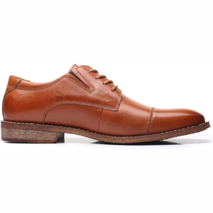 Italian Genuine Leather Men's High Quality Formal Wedding Oxfords Lace-Up Closure Customized Color Solid Rubber <b>Insole</b> Shoes - Product Image 3