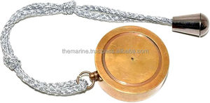 พวงกุญแจเข็มทิศทองเหลืองโบราณ5 "อุปกรณ์เสริมสไตล์วินเทจที่ไม่ซ้ำใครพร้อมฝาปิดพวงกุญแจเข็มทิศดีไซน์ใหม่ - Product Image 2