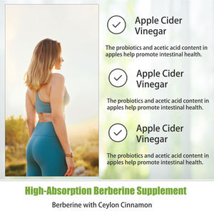 Cápsulas de Berberina HCI para la Salud Metabólica y la Desintoxicación, Promueven la Salud Intestinal, Cápsulas de Berberina de Alta Calidad - Product Image 2