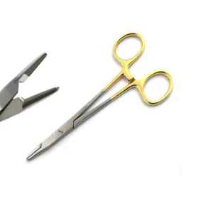 Pinza Portaagujas Olsen Hegar Manual de Alta Calidad, 17 cm, Acero Inoxidable, Instrumentos Quirúrgicos, Portaagujas de Sutura, CE - Product Image 3