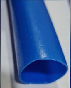 Extruded plastic leaf spring Industrial plastic gear washer Black stripe blue green strip - Product Image 3