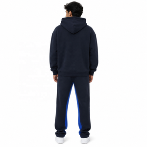 Ensemble de survêtement et jogging OEM en molleton de coton premium, coupe décontractée, respirant, pour vêtements de sport, fournisseur B2B - Product Image 3