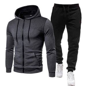 Veste à capuche zippée unisexe de haute qualité, jogging, survêtement, vêtements de sport d'hiver, légers, extensibles dans quatre directions, coupe-vent - Product Image 1