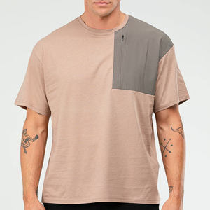 เสื้อยืดพิมพ์ลายทรงเข้ารูปสำหรับผู้ชาย ผ้าโพลีเอสเตอร์ แห้งเร็ว ระบายอากาศได้ดี เสื้อยืดออกกำลังกายฟิตเนสสำหรับผู้ชาย ทรงหลวม - Product Image 1