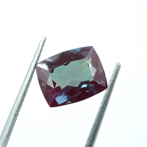 HAYAAT GEMS Pierre précieuse Alexandrite naturelle 3.20Ct taille coussin à changement de couleur pour la fabrication de bijoux - Product Image 5