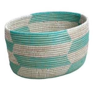 Nouveau panier en jonc de mer tressé à la main Vintage multifonctionnel Vietnam paniers à linge durables et durables pour salon et chambre à coucher - Product Image 6