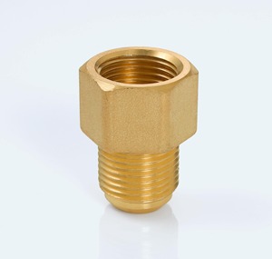 Adaptateur professionnel en laiton de 1/2 pouce SAE, raccord droit mâle-femelle pour systèmes de climatisation et de compresseurs - Product Image 6