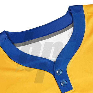 Maillot de baseball de style actuel, vente en gros de maillots de baseball, concevez votre propre maillot de baseball - Product Image 3